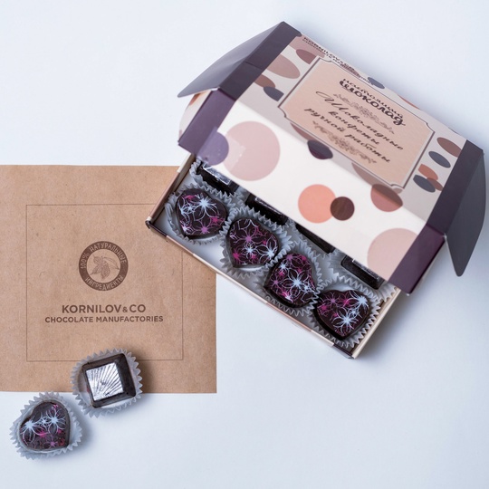 Набор конфет шоколадных "Ягодка"