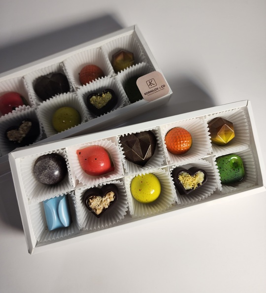 Набор конфет ручной работы 10 шт