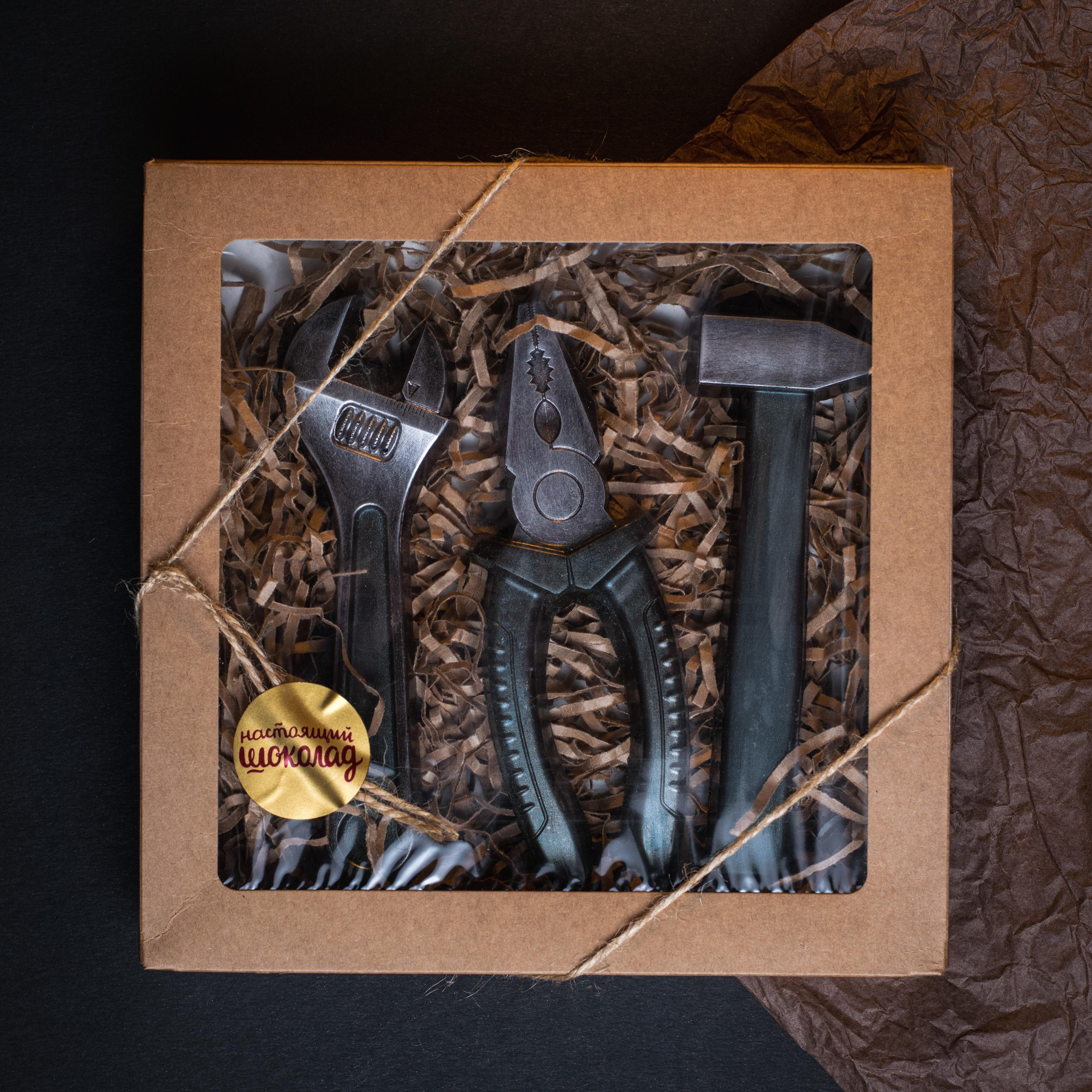 Шоколадный набор подарочный "Инструменты"
