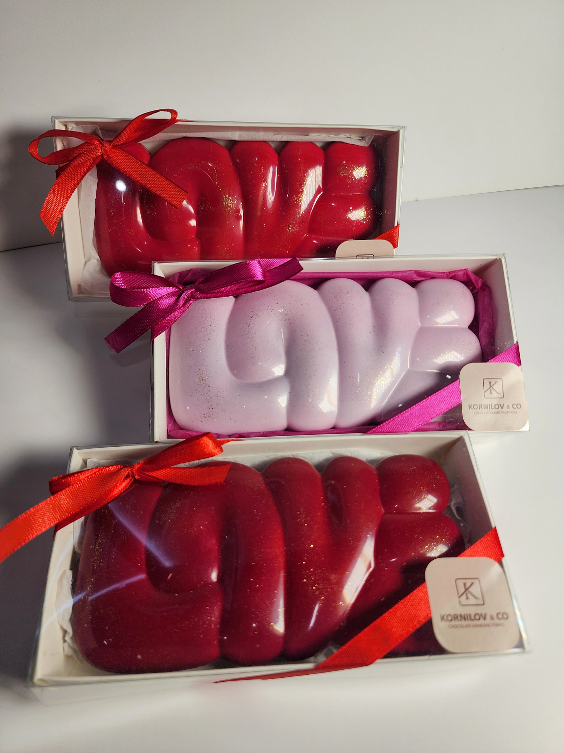 Шоколадная плитка "Love"